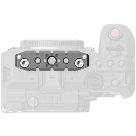 8Sinn NATO Rail for Canon EOS C50 - szyna montażowa NATO do Canon EOS C50 (do klatki) - przykład użycia